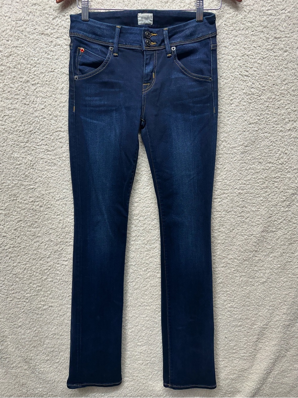 Hudson Beth Baby Boot Jeans Women’s 27 Dark Wash Elysian Denim Stretch